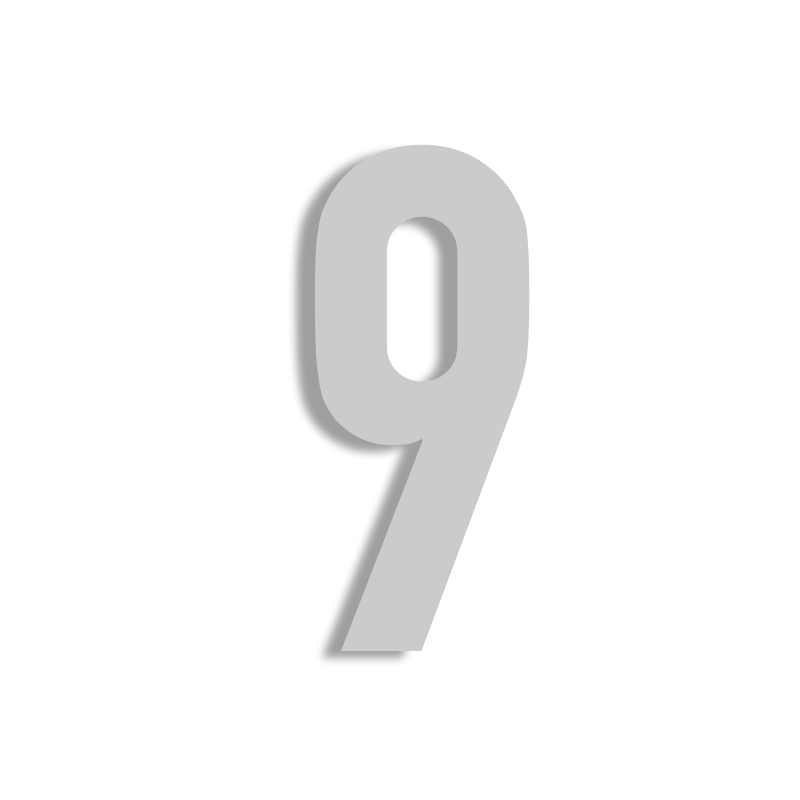 Αριθµοί και Γράµµατα 15 cm Ανοξείδωτοι - Image 12